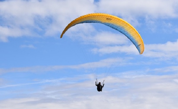 Lot paralotnia na Gran Canarii