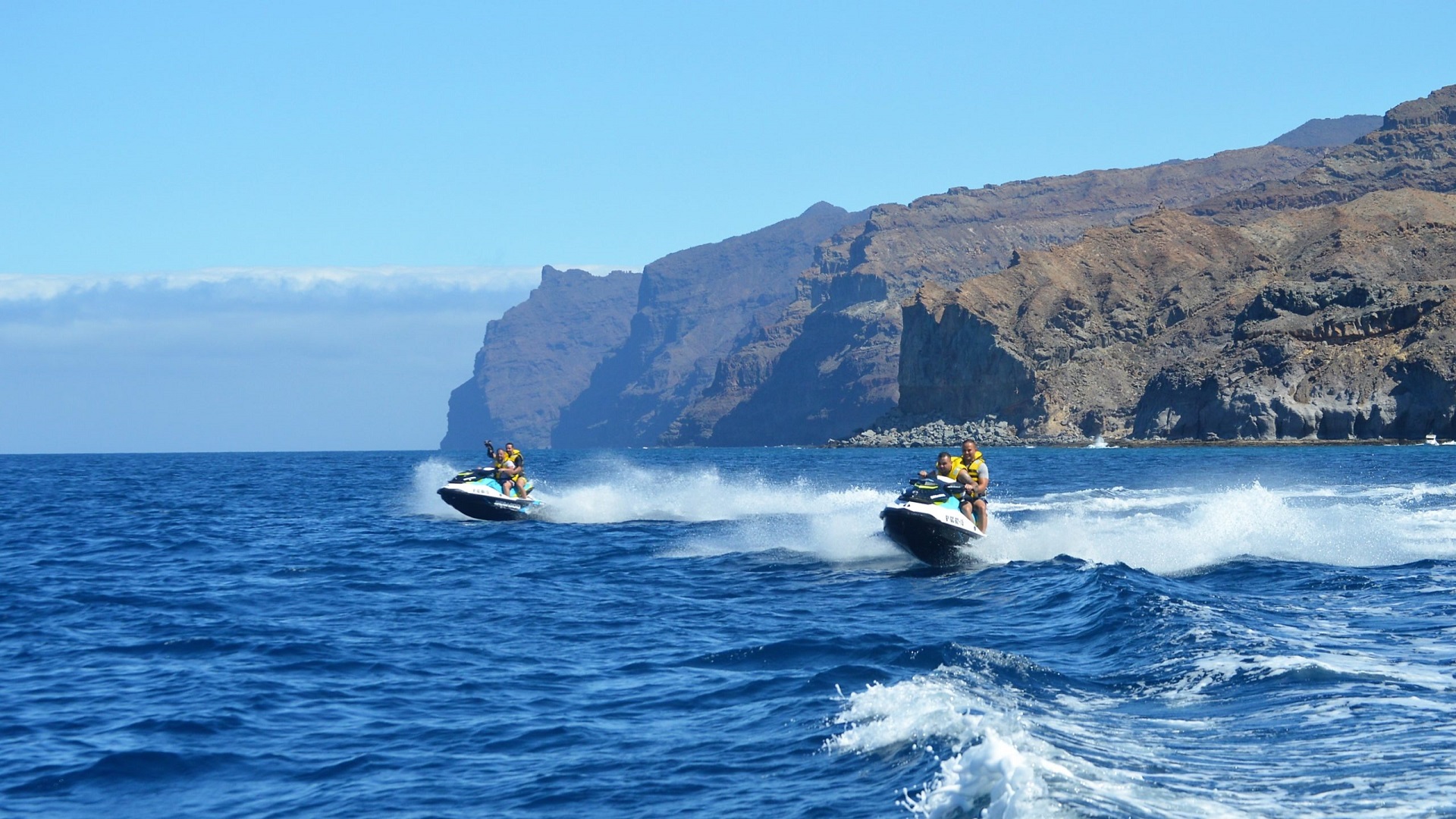 Jet sky - rajd wodny na Gran Canarii - obrazek 2