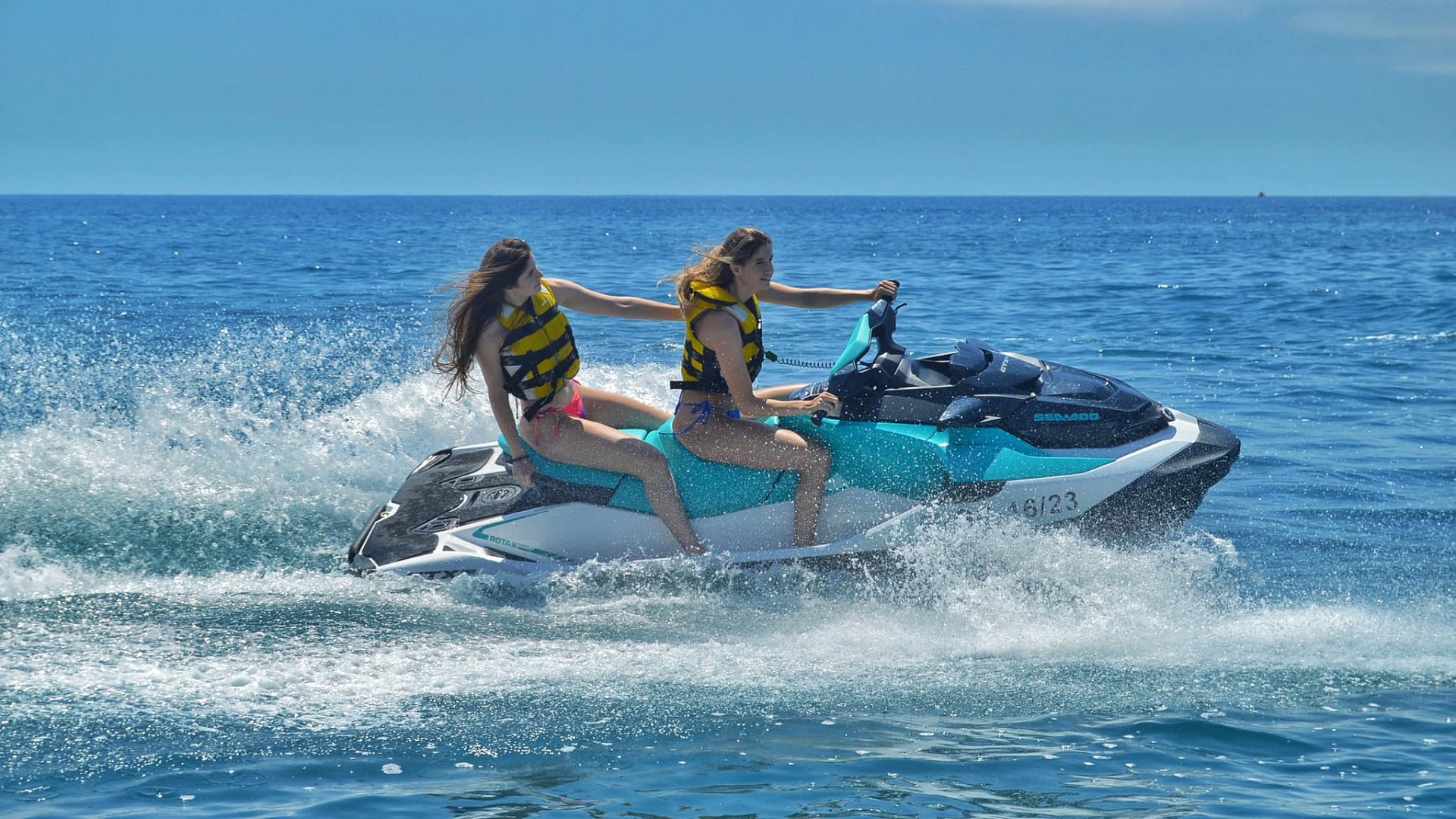 Jet sky - rajd wodny na Gran Canarii - obrazek 11