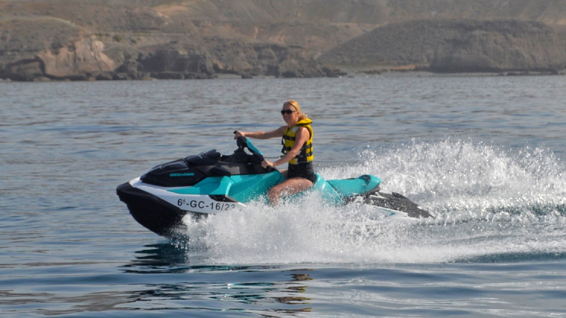 Jet sky - rajd wodny na Gran Canarii - obrazek 4