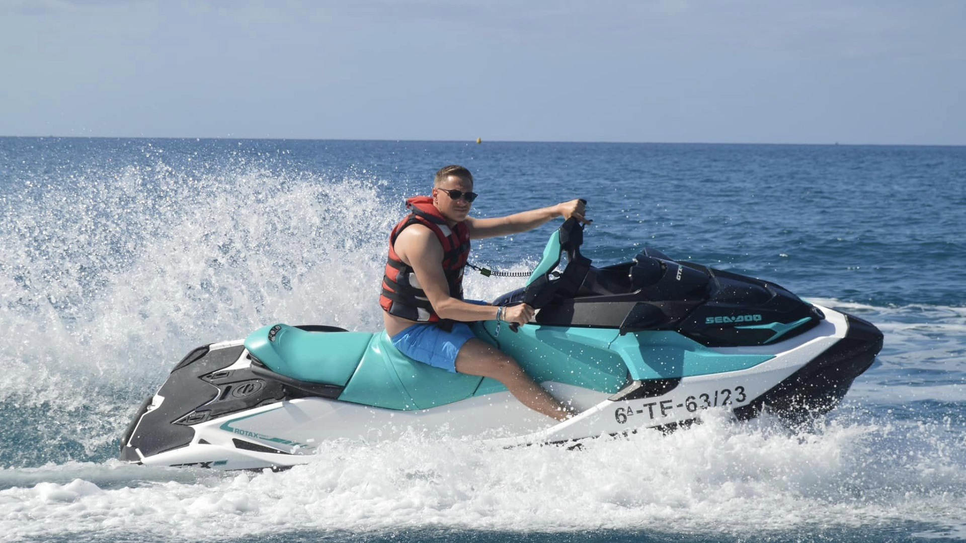 Jet sky - rajd wodny na Gran Canarii - obrazek 5