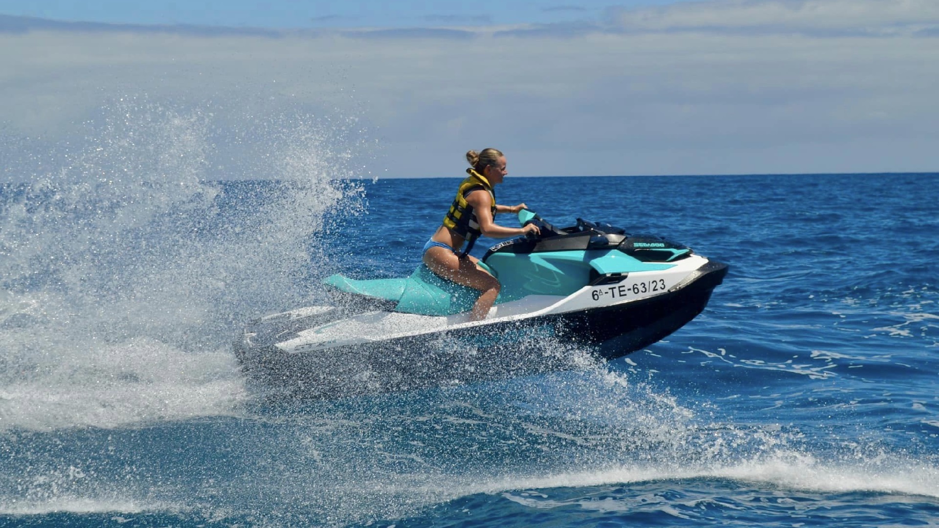 Jet sky - rajd wodny na Gran Canarii - obrazek 6