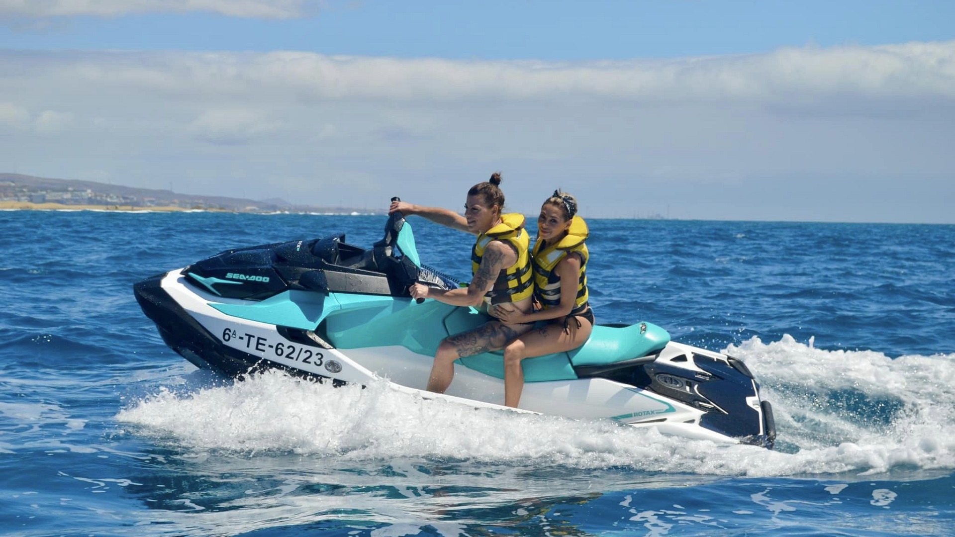 Jet sky - rajd wodny na Gran Canarii - obrazek 7