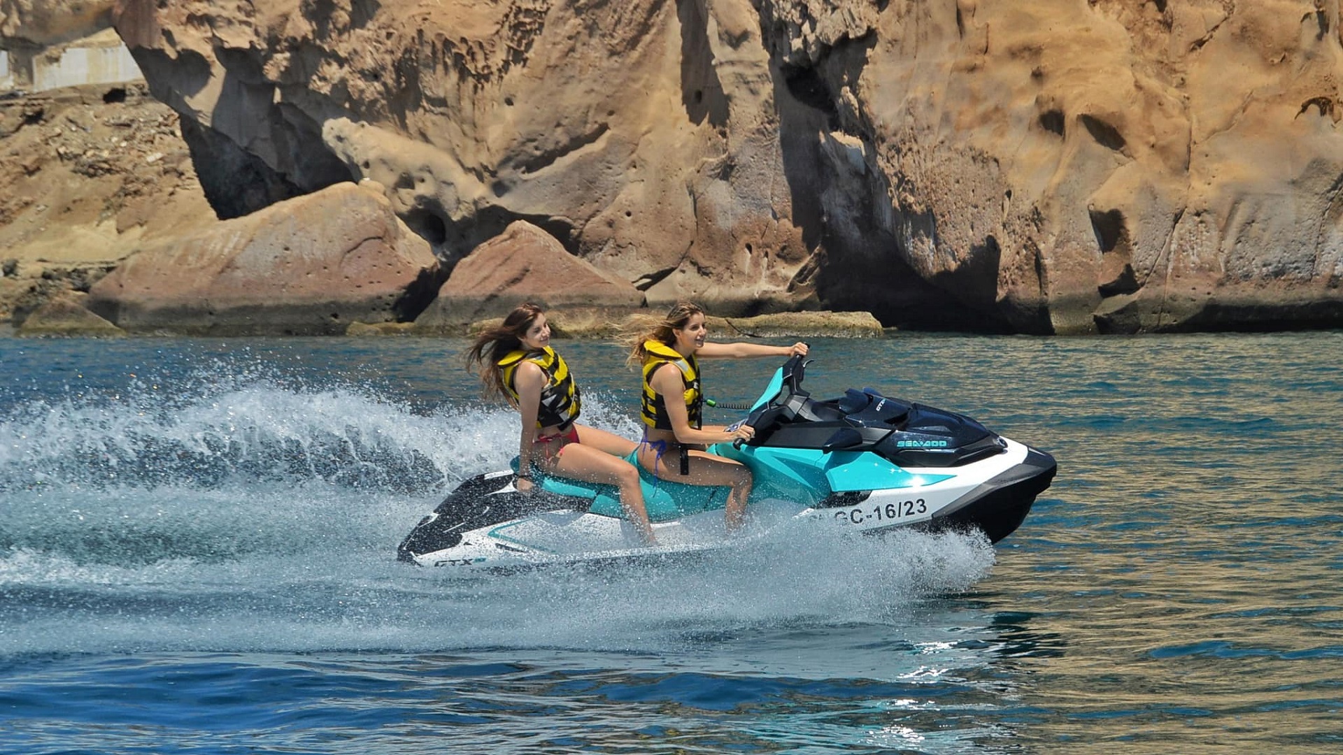 Jet sky - rajd wodny na Gran Canarii - obrazek 8