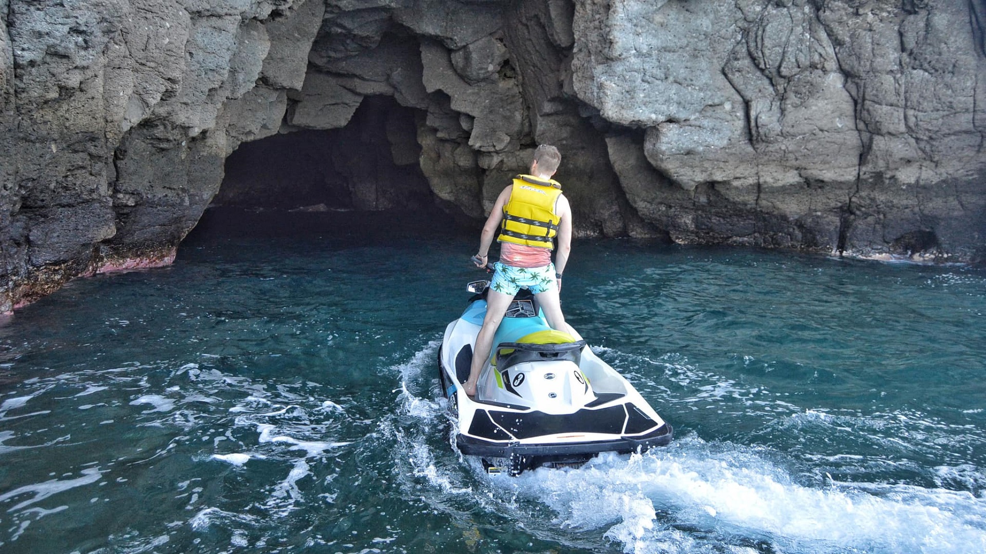 Jet sky - rajd wodny na Gran Canarii - obrazek 10